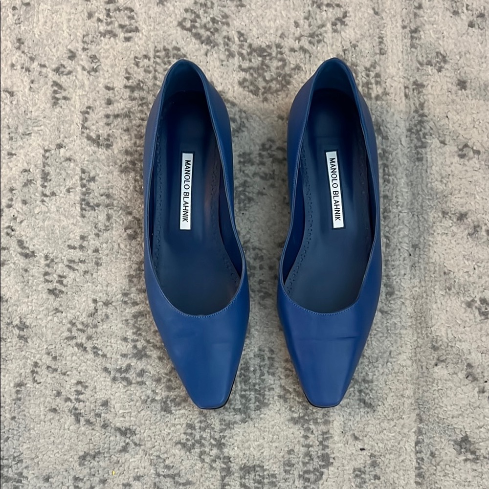Manolo Blahnik Blue Women's Shoes